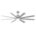 Myhouse Lighting Maxim - 88767WTSN - 65" Ceiling Fan - Condor - Satin Nickel