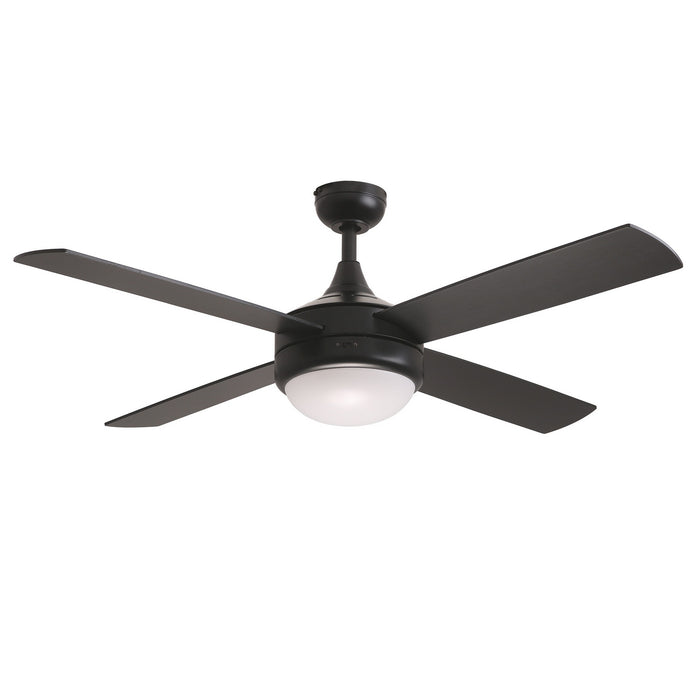 Myhouse Lighting Maxim - 88784BK - 52" Ceiling Fan - Quattro - Black