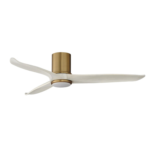Myhouse Lighting Maxim - 88830WTNABWWT - 52" Ceiling Fan - Woodwind - Natural Aged Brass