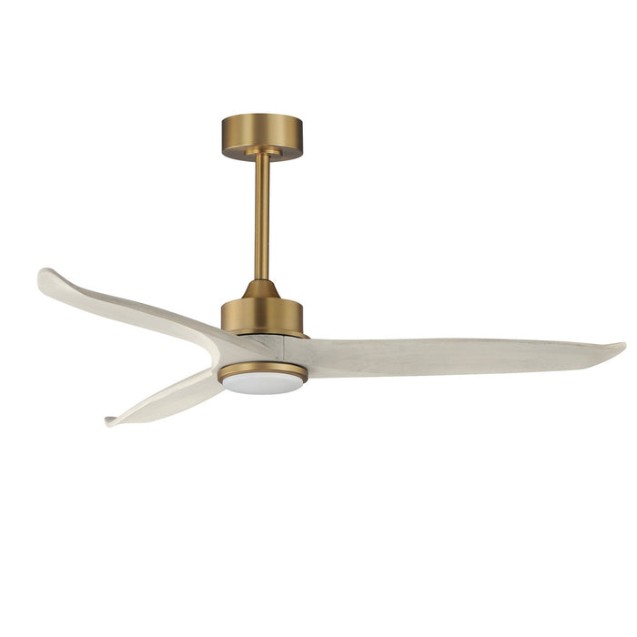 Myhouse Lighting Maxim - 88831WTNABWWT - 52" Ceiling Fan - Woodwind - Natural Aged Brass