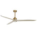 Myhouse Lighting Maxim - 88833WTNABWWT - 72" Ceiling Fan - Woodwind - Natural Aged Brass