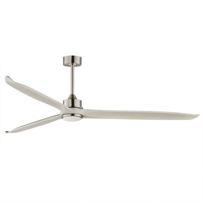 Myhouse Lighting Maxim - 88834SNWWT - 80" Ceiling Fan - Woodwind - Satin Nickel