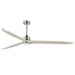 Myhouse Lighting Maxim - 88834SNWWT - 80" Ceiling Fan - Woodwind - Satin Nickel