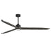 Myhouse Lighting Maxim - 88834WTBKGWD - 80" Ceiling Fan - Woodwind - Black