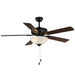 Myhouse Lighting Maxim - 88936SWBK - 52" Ceiling Fan - Super-Max - Black