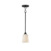 Myhouse Lighting Maxim - 92880SWBK - One Light Pendant - Hudson - Black