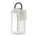 Myhouse Lighting Maxim - 30914CLWTBK - One Light Outdoor Wall Lantern - Nassau Vivex - White / Black