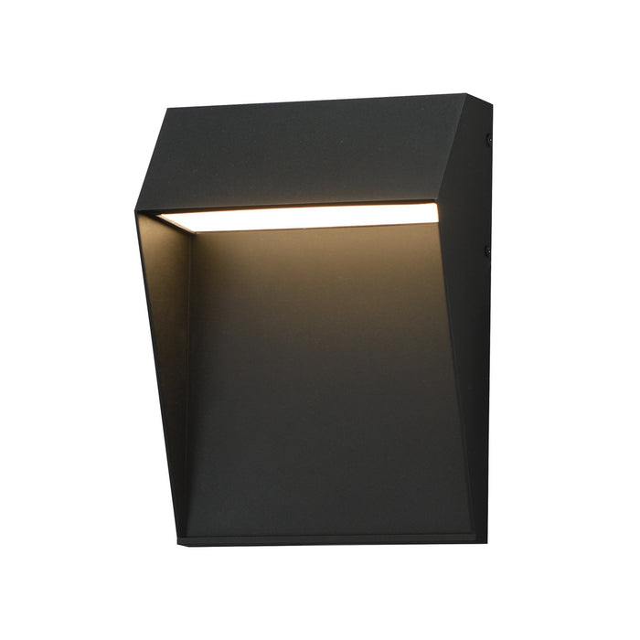 Myhouse Lighting Maxim - 42134BK - LED Outdoor Wall Sconce - Cliffsedge VX - Black / Gold