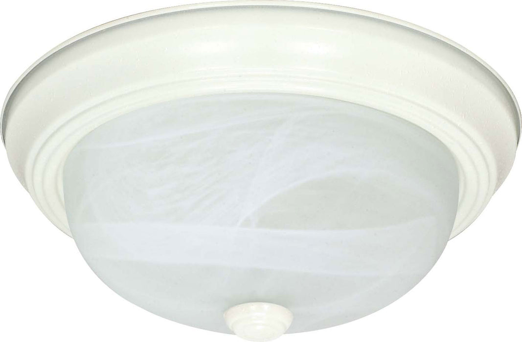 Myhouse Lighting Nuvo Lighting - 60-223 - Three Light Flush Mount - Flush Mounts Textured White - Textured White