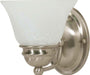 Myhouse Lighting Nuvo Lighting - 60-340 - One Light Vanity - Empire - Brushed Nickel