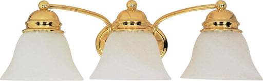 Myhouse Lighting Nuvo Lighting - 60-350 - Three Light Vanity - Empire - Polished Brass