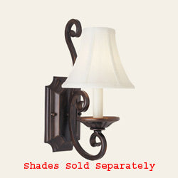 Myhouse Lighting Maxim - 12217OI - One Light Wall Sconce - Manor - Oil Rubbed Bronze