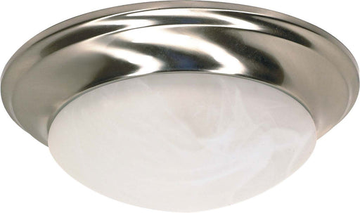 Myhouse Lighting Nuvo Lighting - 60-283 - One Light Flush Mount - Twist and Lock Brushed Nickel - Brushed Nickel