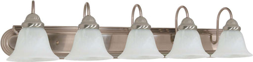 Myhouse Lighting Nuvo Lighting - 60-323 - Five Light Vanity - Ballerina - Brushed Nickel