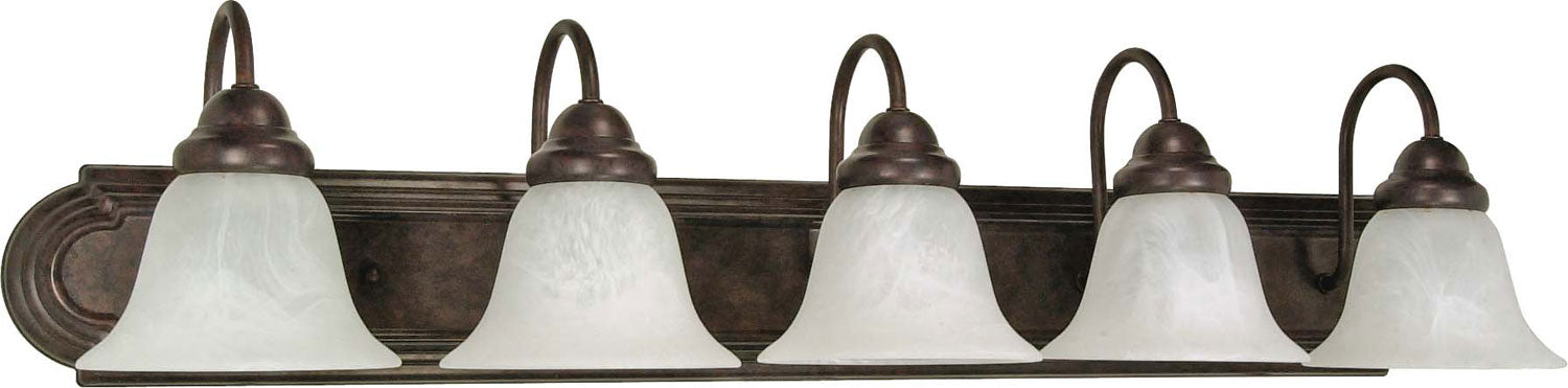 Myhouse Lighting Nuvo Lighting - 60-327 - Five Light Vanity - Ballerina - Old Bronze