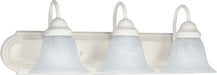 Myhouse Lighting Nuvo Lighting - 60-333 - Three Light Vanity - Ballerina - Textured White