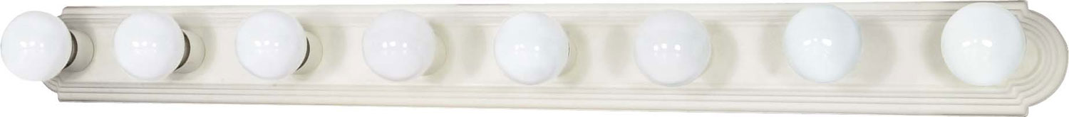 Myhouse Lighting Nuvo Lighting - 60-315 - Eight Light Vanity - Textured White