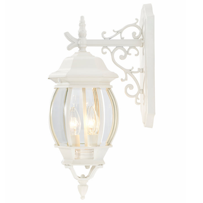 Myhouse Lighting Nuvo Lighting - 60-891 - Three Light Outdoor Wall Lantern - Central Park - White