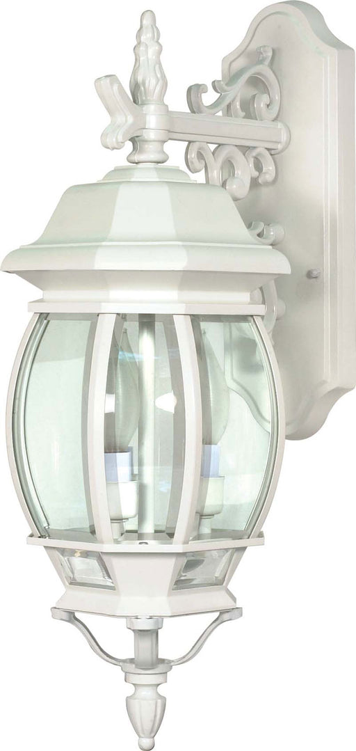 Myhouse Lighting Nuvo Lighting - 60-891 - Three Light Outdoor Wall Lantern - Central Park - White
