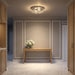 Myhouse Lighting Generation Lighting - GLF1722BNE - Two Light Flush Mount - Rhett - Brushed Nickel