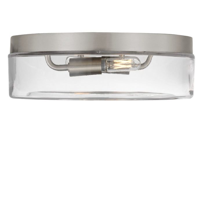 Myhouse Lighting Generation Lighting - GLF1722BNE - Two Light Flush Mount - Rhett - Brushed Nickel