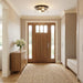 Myhouse Lighting Generation Lighting - GLF1722MBKE - Two Light Flush Mount - Rhett - Midnight Black