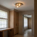 Myhouse Lighting Generation Lighting - GLF1722SB - Two Light Flush Mount - Rhett - Satin Brass