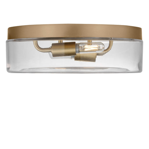 Myhouse Lighting Generation Lighting - GLF1722SB - Two Light Flush Mount - Rhett - Satin Brass