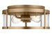 Myhouse Lighting Generation Lighting - GLF1732SBE - Two Light Flush Mount - Lumra - Satin Brass