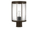 Myhouse Lighting Generation Lighting - GLO1741C-ANBZ - One Light Outdoor Post Lantern - Luning - Antique Bronze