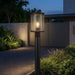 Myhouse Lighting Generation Lighting - GLO1741C-ANBZE - One Light Outdoor Post Lantern - Luning - Antique Bronze