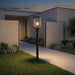Myhouse Lighting Generation Lighting - GLO1741C-TXB - One Light Outdoor Post Lantern - Luning - Textured Black