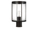 Myhouse Lighting Generation Lighting - GLO1741C-TXB - One Light Outdoor Post Lantern - Luning - Textured Black