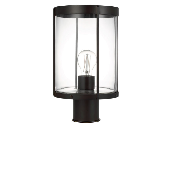 Myhouse Lighting Generation Lighting - GLO1741C-TXBE - One Light Outdoor Post Lantern - Luning - Textured Black