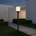 Myhouse Lighting Generation Lighting - GLO1741OE-TXB - One Light Outdoor Post Lantern - Luning - Textured Black