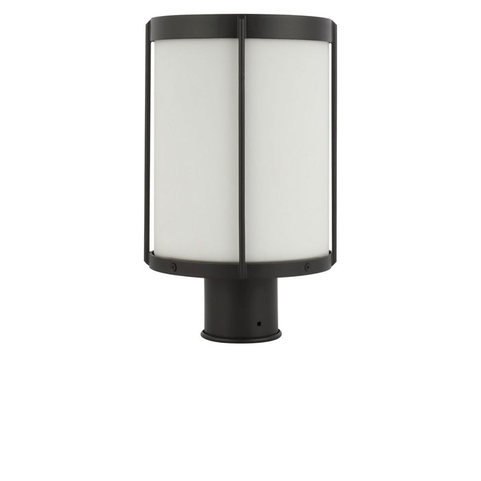 Myhouse Lighting Generation Lighting - GLO1741OE-TXB - One Light Outdoor Post Lantern - Luning - Textured Black