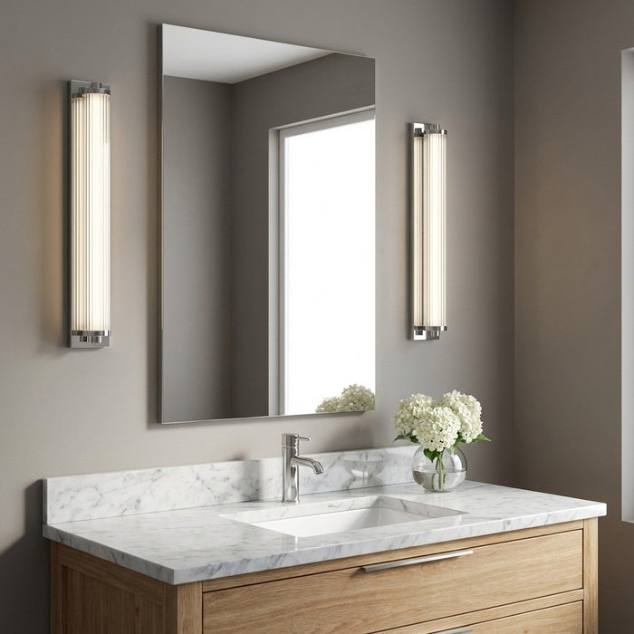Myhouse Lighting Generation Lighting - GLV1521CH-L - LED Vanity - Weston - Chrome