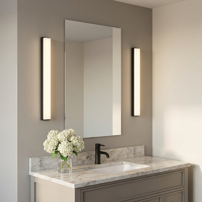 Myhouse Lighting Generation Lighting - GLV1591MBK-L - LED Vanity - Panna - Midnight Black