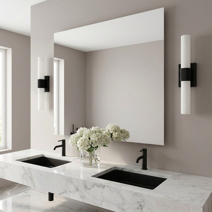 Myhouse Lighting Generation Lighting - GLV1622MBK-L - LED Vanity - Sarco - Midnight Black