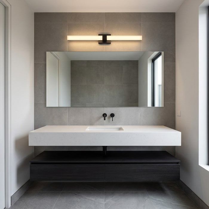 Myhouse Lighting Generation Lighting - GLV1652MBK-L - LED Vanity - Fentress - Midnight Black