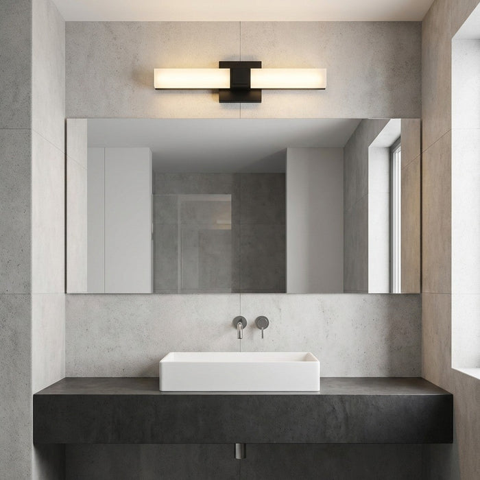 Myhouse Lighting Generation Lighting - GLV1662MBK-L - LED Vanity - Fentress - Midnight Black