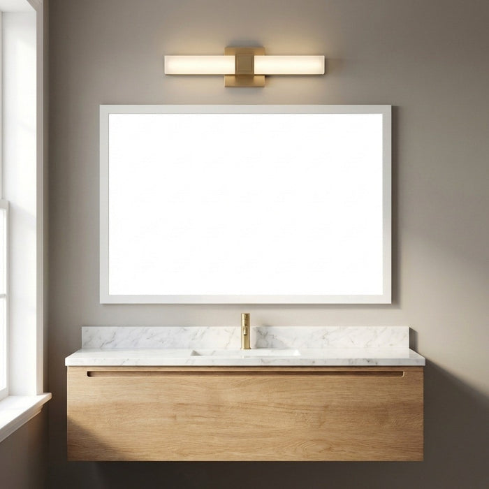 Myhouse Lighting Generation Lighting - GLV1662SB-L - LED Vanity - Fentress - Satin Brass