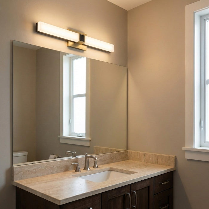 Myhouse Lighting Generation Lighting - GLV1672MBK-L - LED Vanity - Fentress - Midnight Black