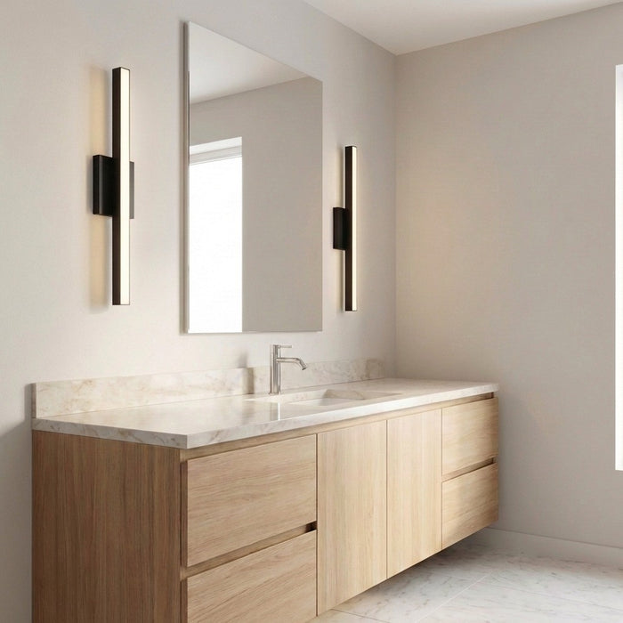 Myhouse Lighting Generation Lighting - GLV1681MBK-L - LED Vanity - Marque - Midnight Black