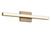 Myhouse Lighting Generation Lighting - GLV1681SB-L - LED Vanity - Marque - Satin Brass