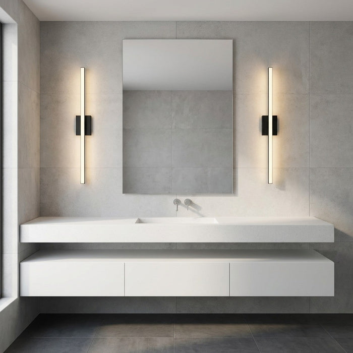 Myhouse Lighting Generation Lighting - GLV1711MBK-L - LED Vanity - Marque - Midnight Black
