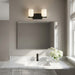 Myhouse Lighting Generation Lighting - GLV1962MBK - Two Light Vanity - Neblina - Midnight Black