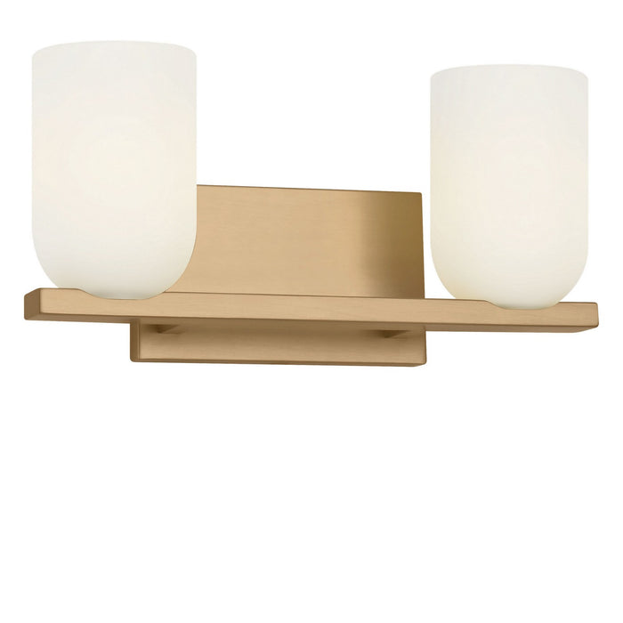 Myhouse Lighting Generation Lighting - GLV1962SBE - Two Light Vanity - Neblina - Satin Brass