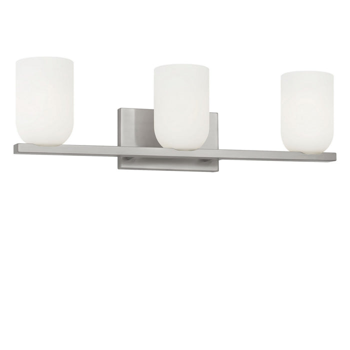 Myhouse Lighting Generation Lighting - GLV1973BN - Three Light Vanity - Neblina - Brushed Nickel