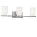 Myhouse Lighting Generation Lighting - GLV1973BNE - Three Light Vanity - Neblina - Brushed Nickel